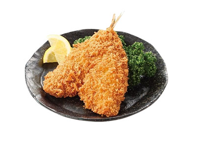 サクッとふんわり！<br />
アジフライ